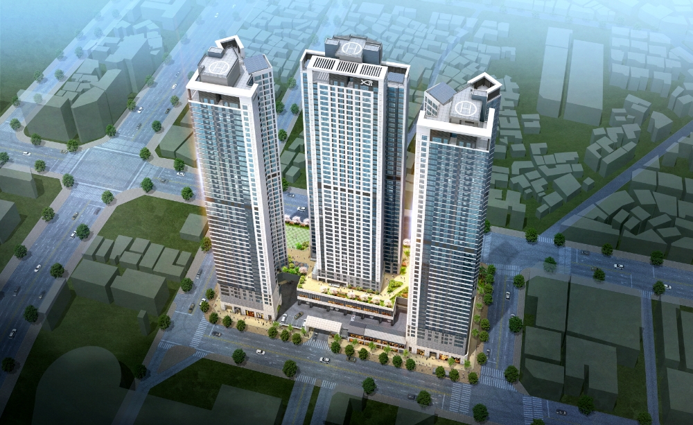 대구역자이 더 스타 조감도.(사진=GS건설)