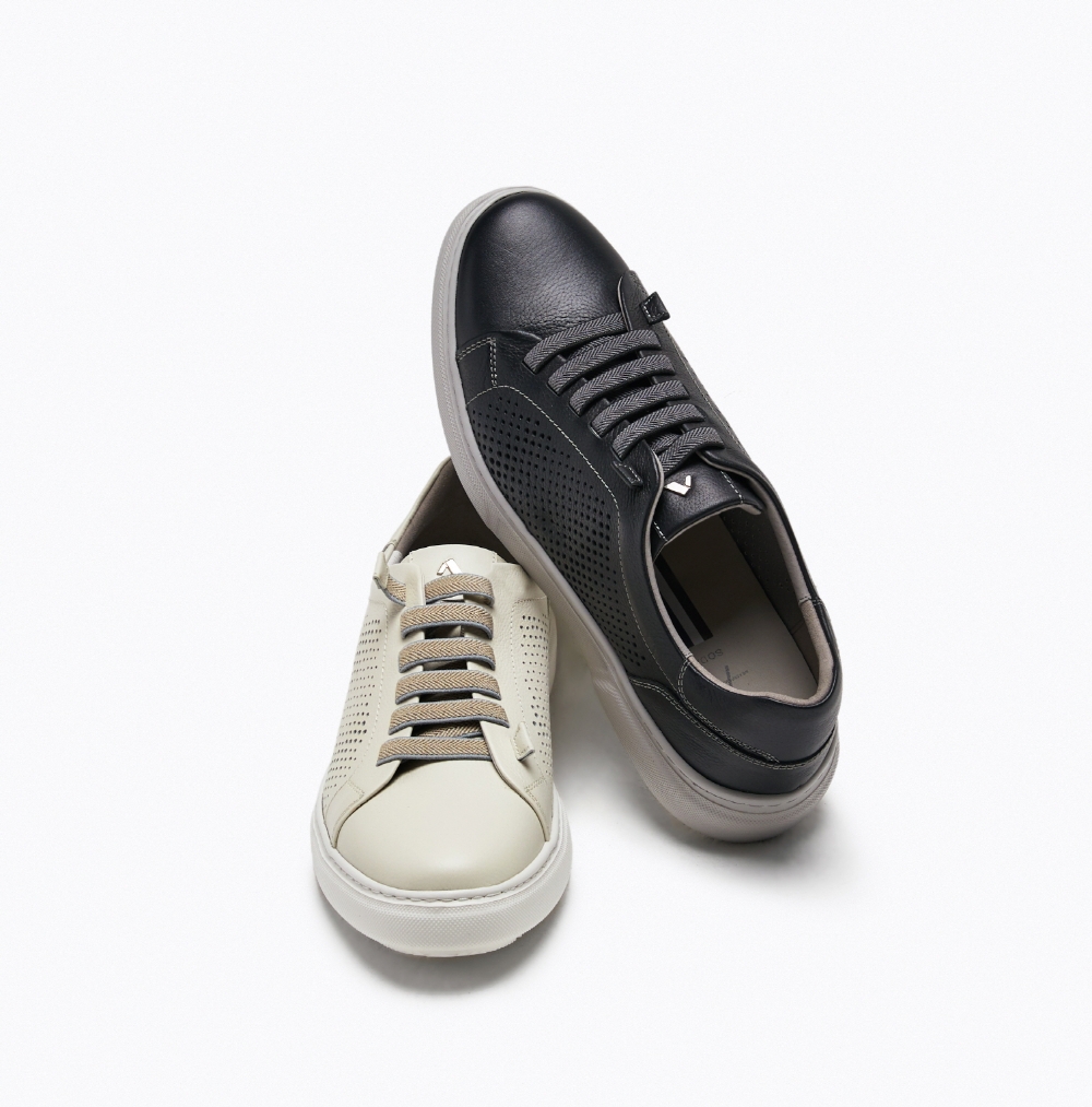 소다, 남성용 ‘미니멀 펀칭 스니커즈’ 선보여