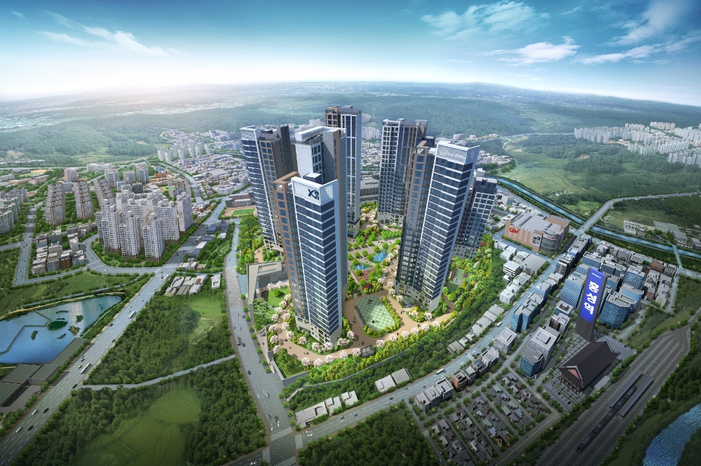 홍성자이 광역조감도