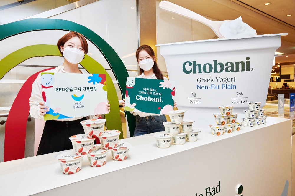 SPC삼립, 그릭요거트‘초바니’ 국내 론칭