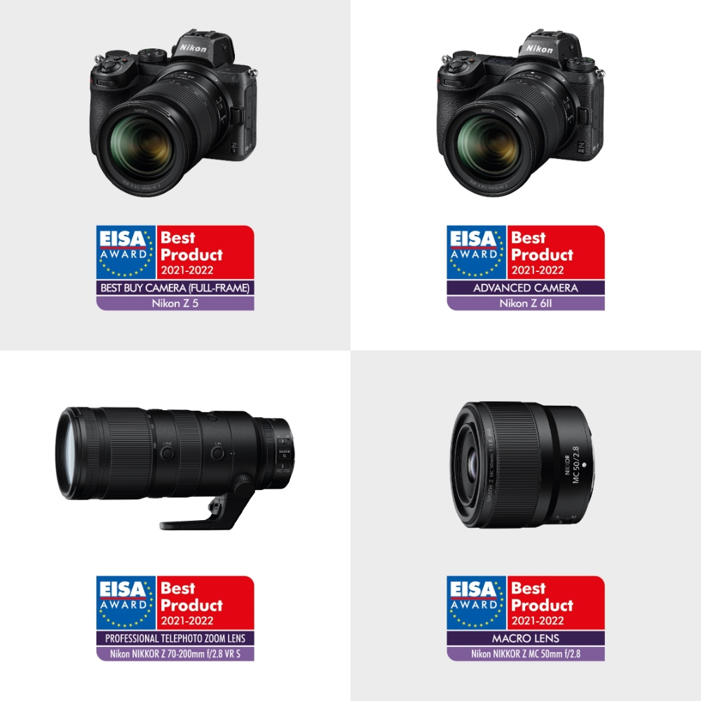 니콘, 풀프레임 미러리스 Z 6II 등 4개 제품 ‘EISA 어워드’ 수상
