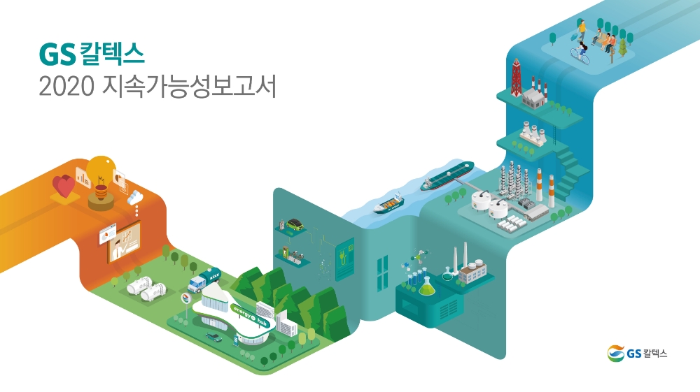 GS칼텍스 2020 지속가능성보고서 표지