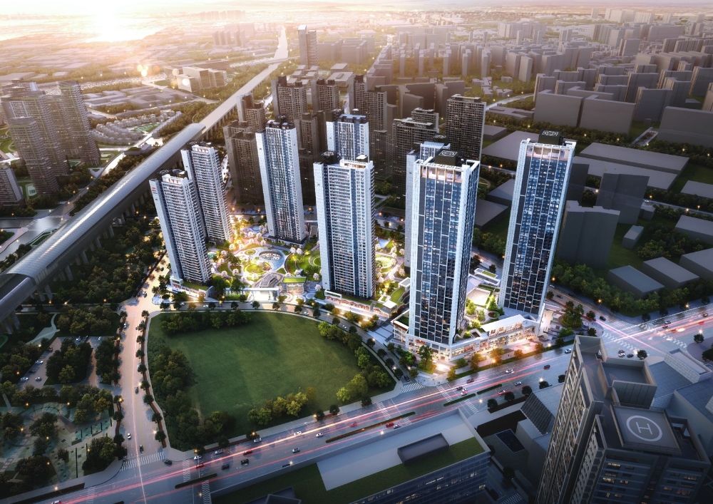 시티오씨엘 3단지 메인 조감도