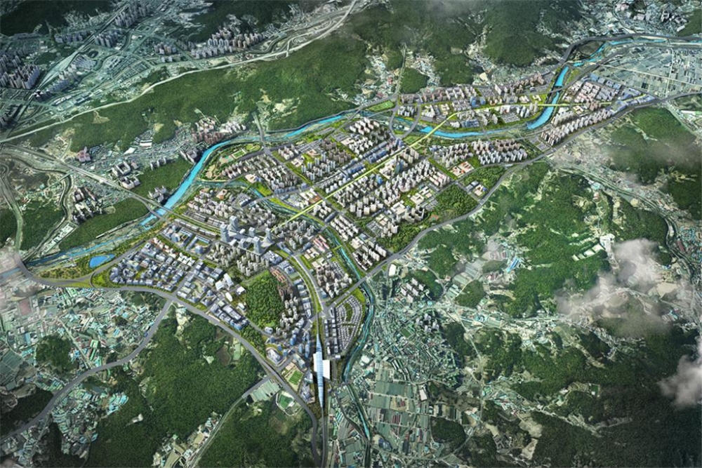 남양주왕숙지구 조감도.