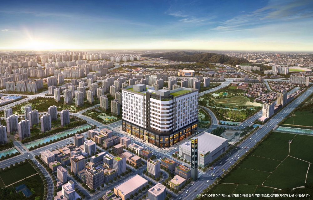 풍무역 파크 트루엘 광역조감도