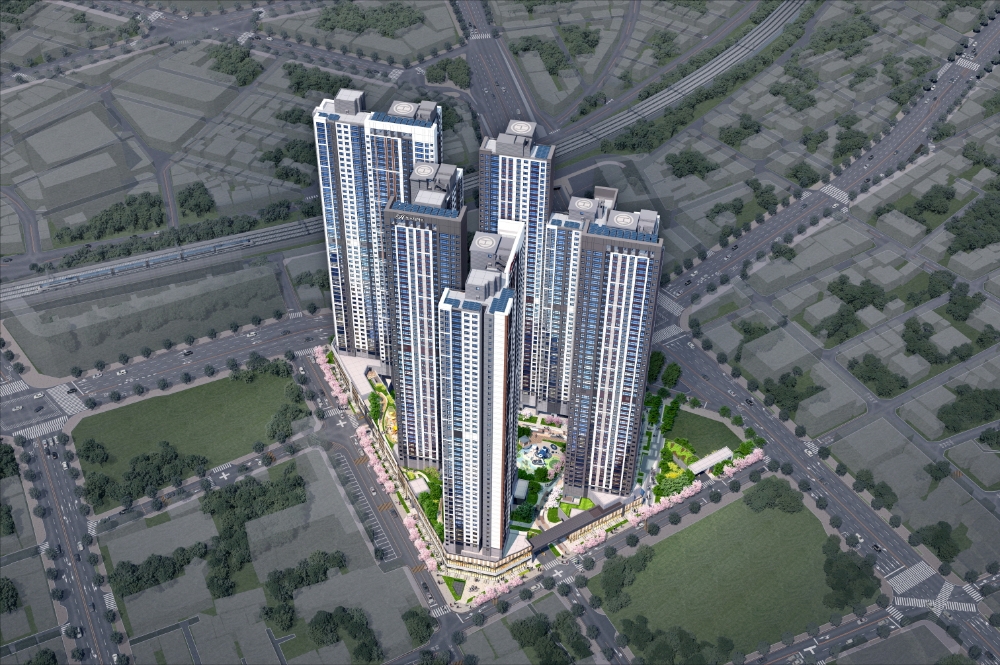 힐스테이트 동인 조감도