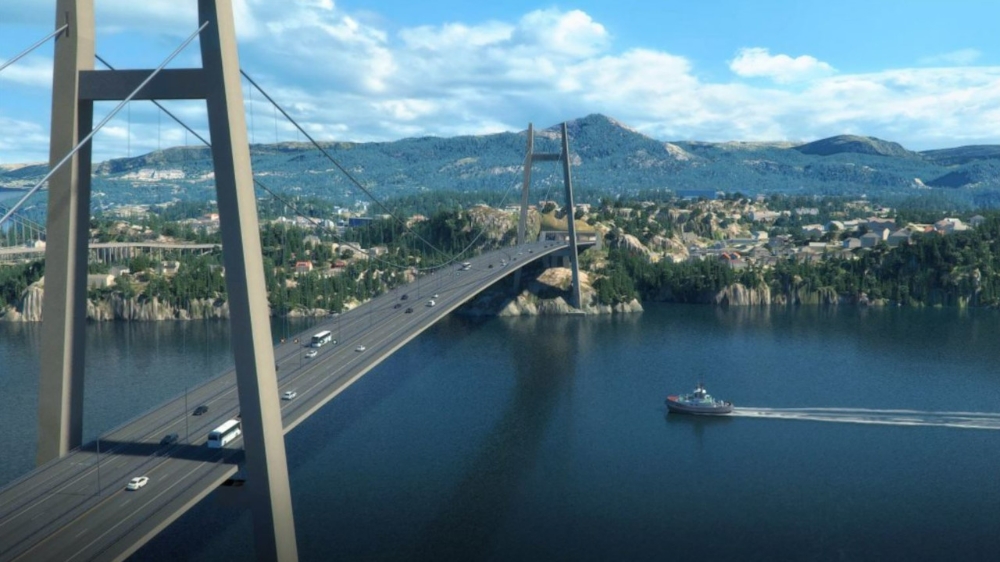 ‘555번 소트라 고속국도(Rv555 The Sotra Connection) 사업’ 조감도.(사진=SK에코플랜트)