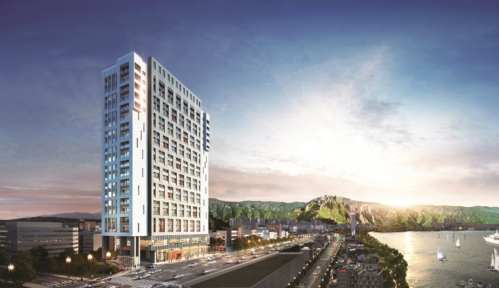 속초 하워드존슨 투시도