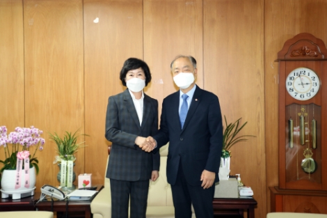 소진공 조봉환 이사장, 소상공인연합회 방문