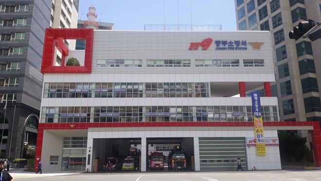 부산중부소방서 전경.(제공=부산소방재난본부)