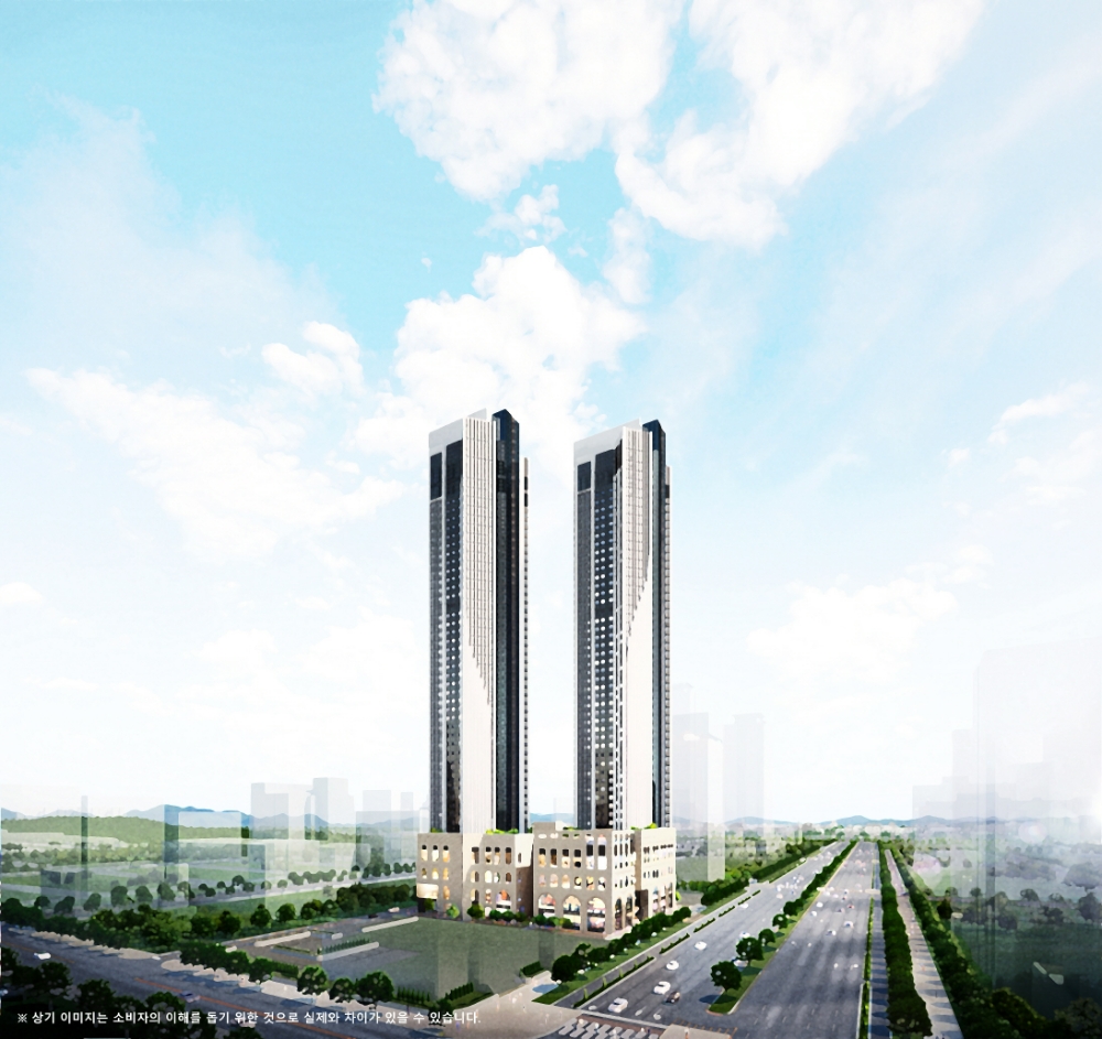 힐스테이트 창원 센트럴 투시도.(사진=현대엔지니어링)