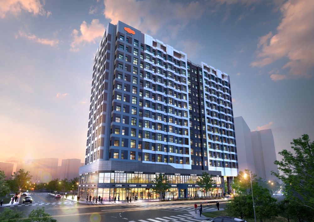 e편한세상 시티 풍무역 투시도.(사진=DL이앤씨)