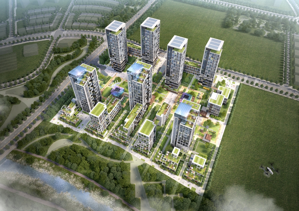 최우수 수상작 조감도.(사진=LH)