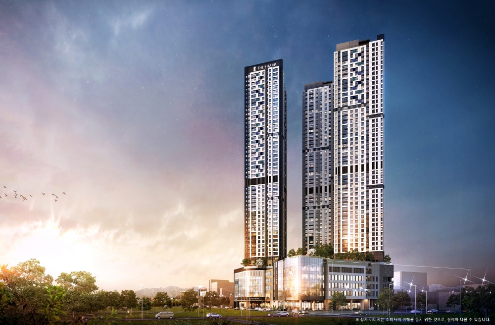 더샵 동성로센트리엘 투시도.(사진=포스코건설)