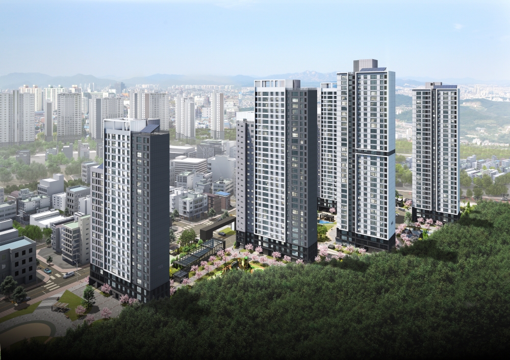 대전 하늘채 엘센트로 투시도