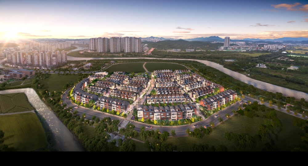 메종 드 엘리프 송산 조감도.