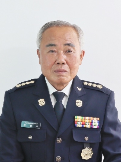 사하소방서 강찬순 남성의용소방대장.(사진제공=부산소방재난본부)