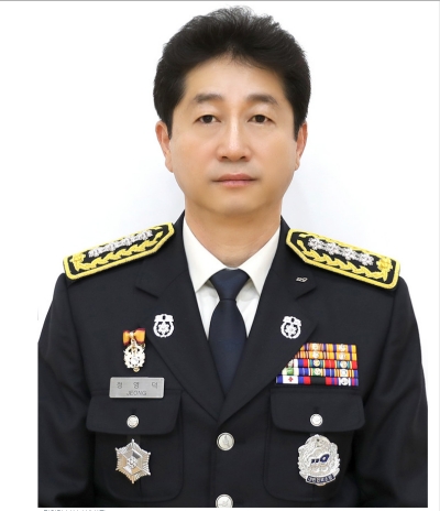 부산중부소방서장 정영덕.(사진제공=부산소방재난본부)