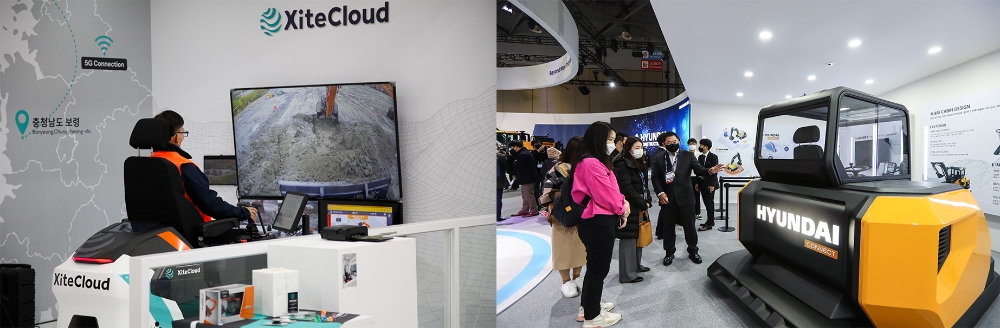 현대제뉴인, 자회사 현대두산인프라코어, 현대건설기계 스마트건설 챌린지 2021 동반입상