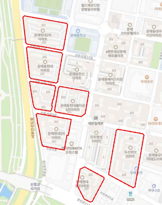 통합 리모델링 부는 문래동5·6가…1군 브랜드 잡고 대단지 환골탈태 추진