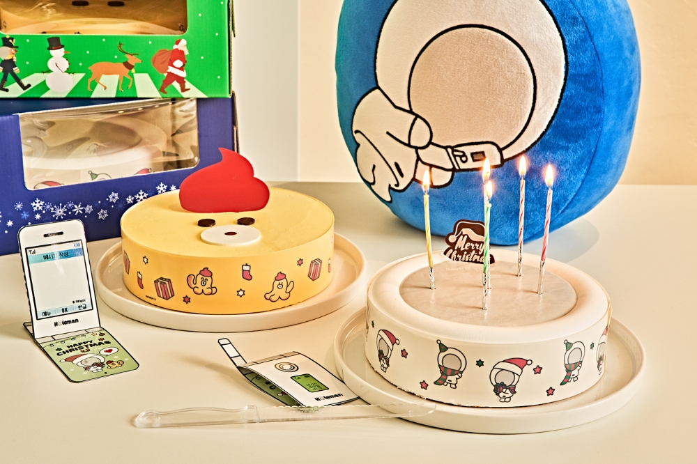 GS25, LG유플러스와 손잡고 이색 크리스마스 케이크 선봬