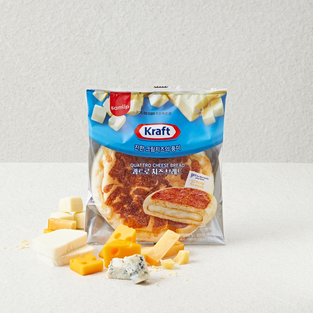 SPC삼립, 이색 호떡 ‘콰트로 치즈 브레드’ 100만 개 돌파