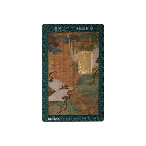 조폐공사, ‘해학반도도 카드형 골드’ 선봬