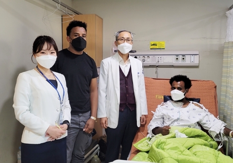 [기업사회활동] 인천성모병원, 에티오피아 한국戰 참전용사 외손자 치료비 지원