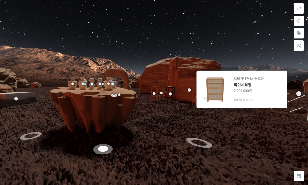 아키드로우, ‘2021 서울 홈·테이블데코페어’ 메인홀에서 메타버스 구현