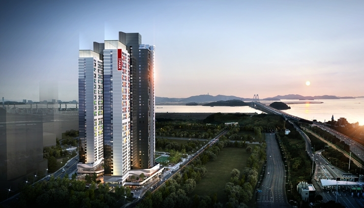 청라국제도시 아이파크 투시도.(사진=HDC현대산업개발)