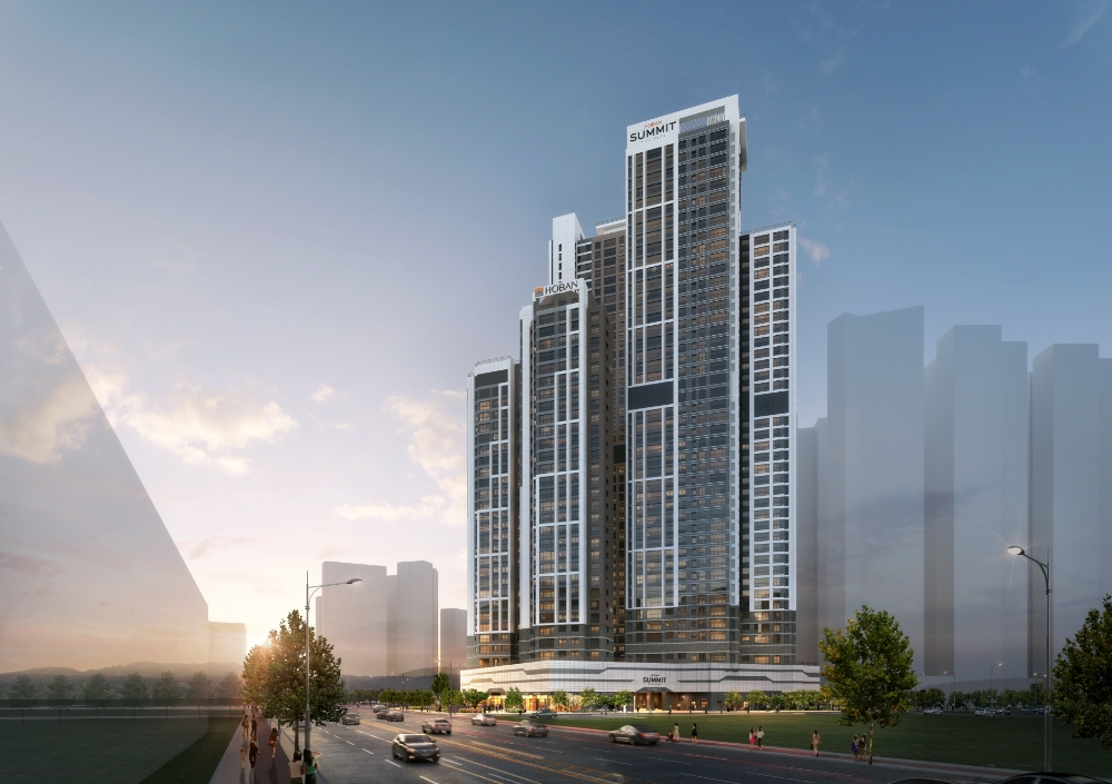 호반써밋 하이브파크 투시도.(사진=호반건설)