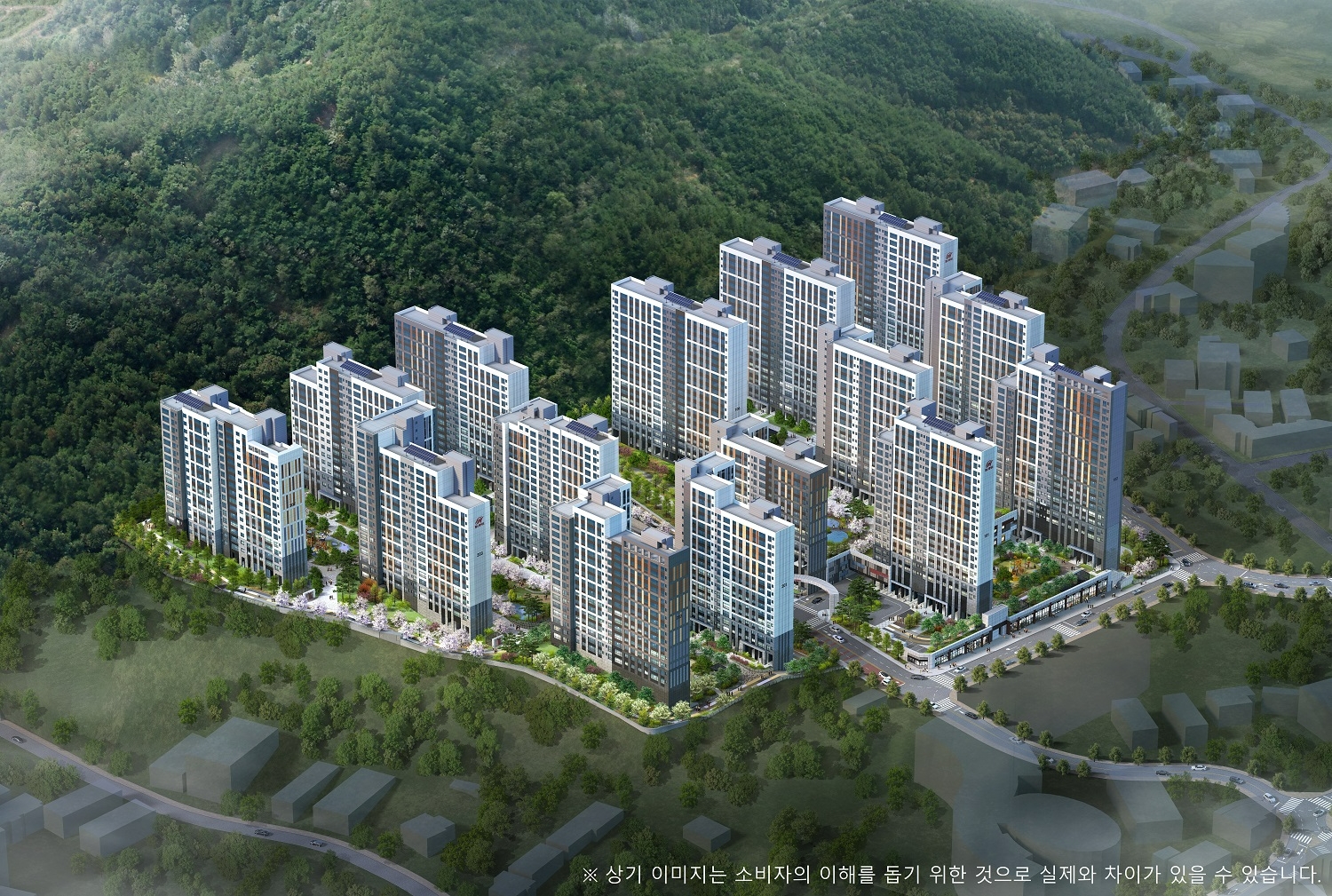 힐스테이트 초월역 조감도.(사진=현대엔지니어링)