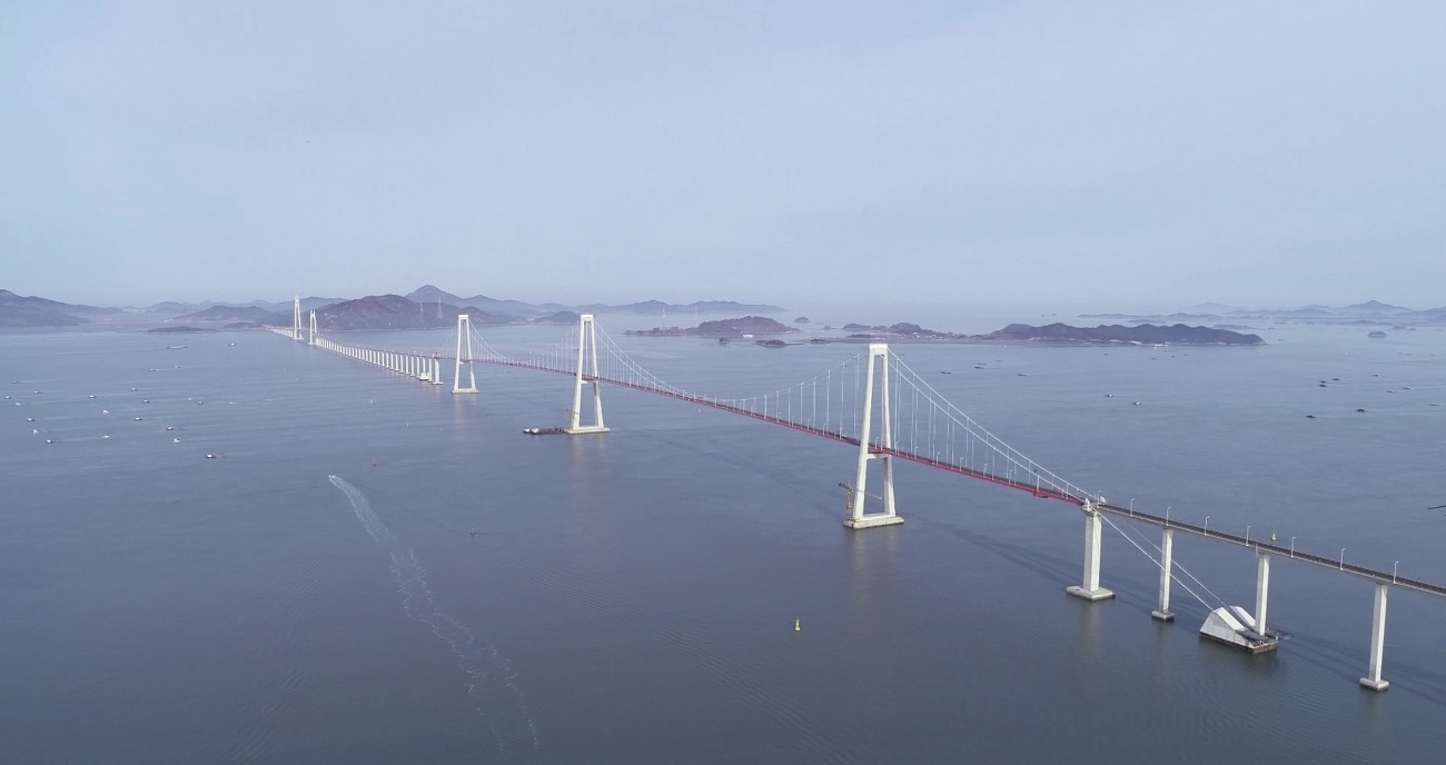 천사대교 전경. (사진=국토안전관리원)