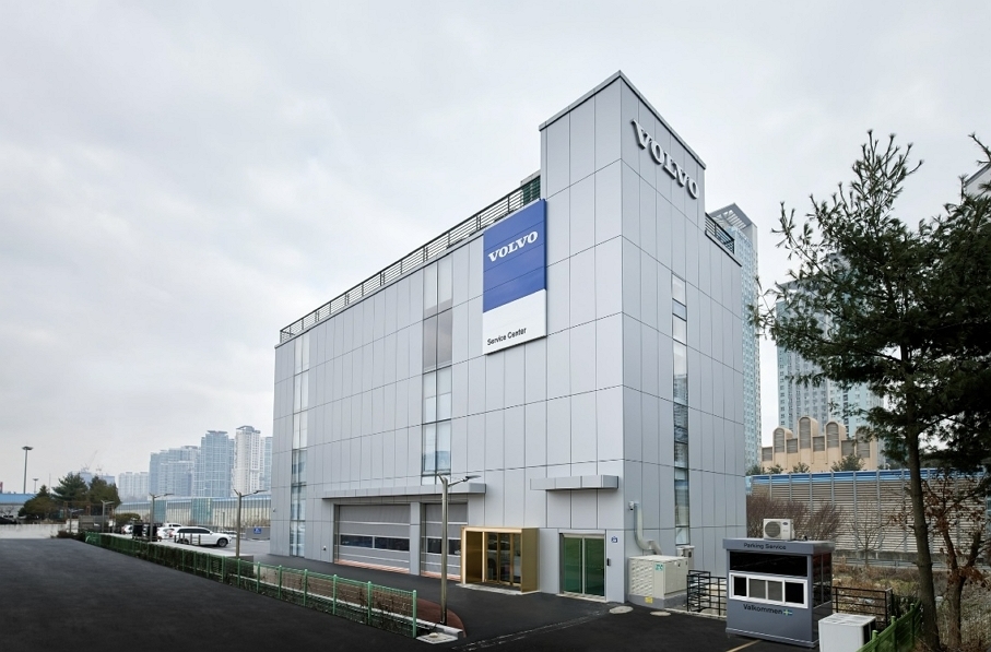 볼보 분당 판교 서비스센터.(사진=볼보자동차코리아)