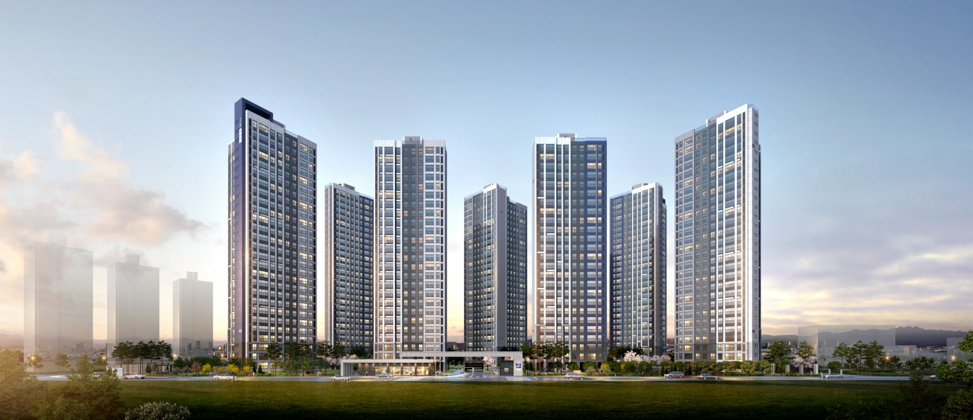 음성 동문 디 이스트 투시도.(사진=동문건설)