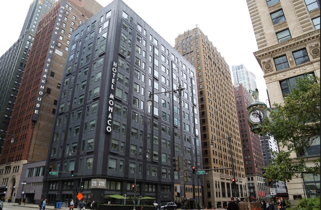 L7 시카고 부지(킴튼 호텔 모나코). (사진=호텔롯데)