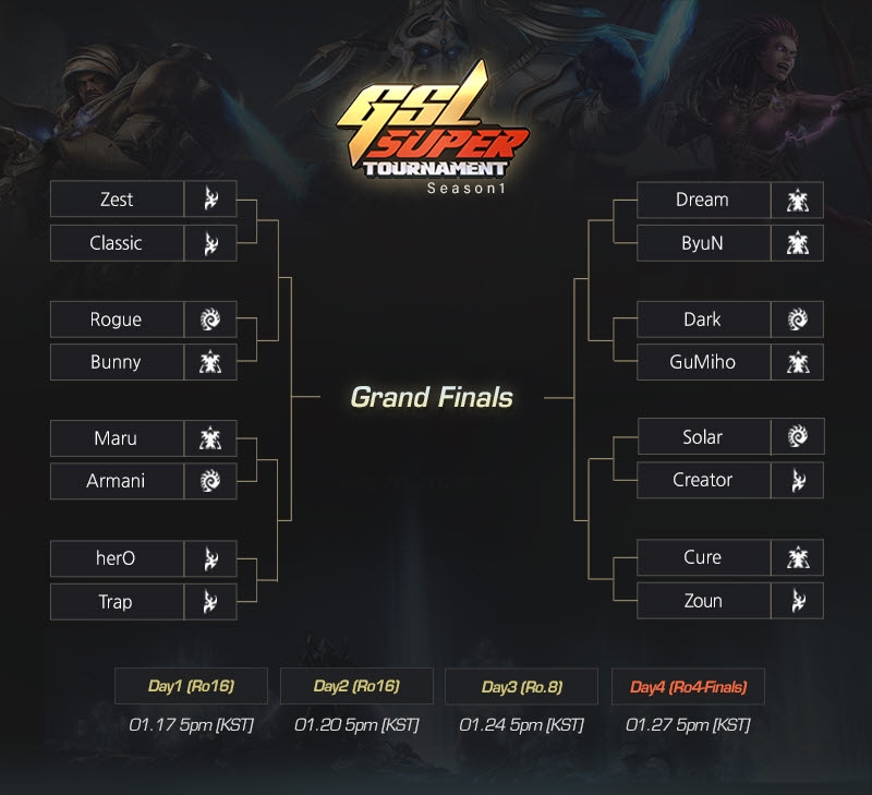 아프리카TV, 17일 ‘2022 GSL 슈퍼 토너먼트 시즌1’ 개막