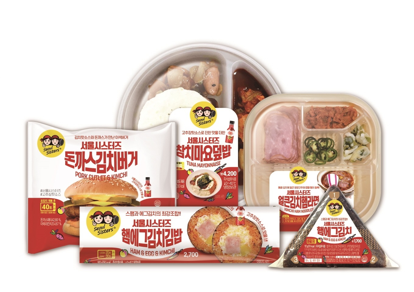 이마트24, 서울시스터즈 도시락/햄버거/냉장라면 출시