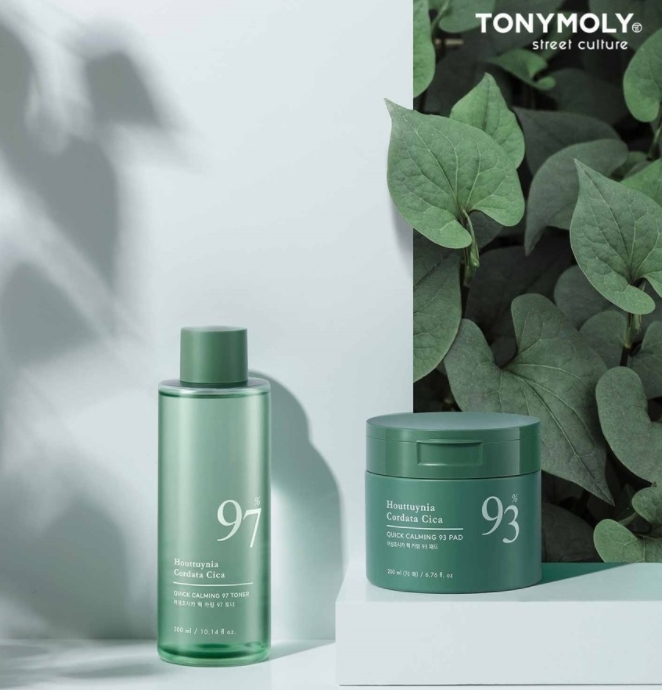 ‘어성초시카’ 2종 출시 제품 이미지 .(사진=토니모리)