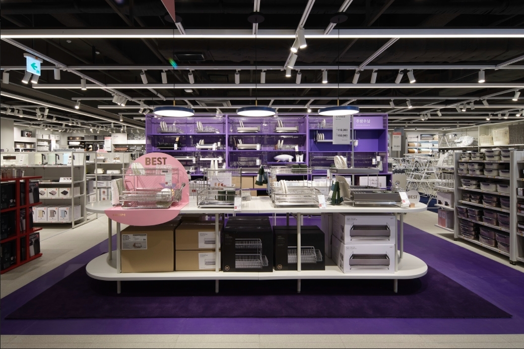 한샘디자인파크 마포점 생활용품관.(사진=한샘)