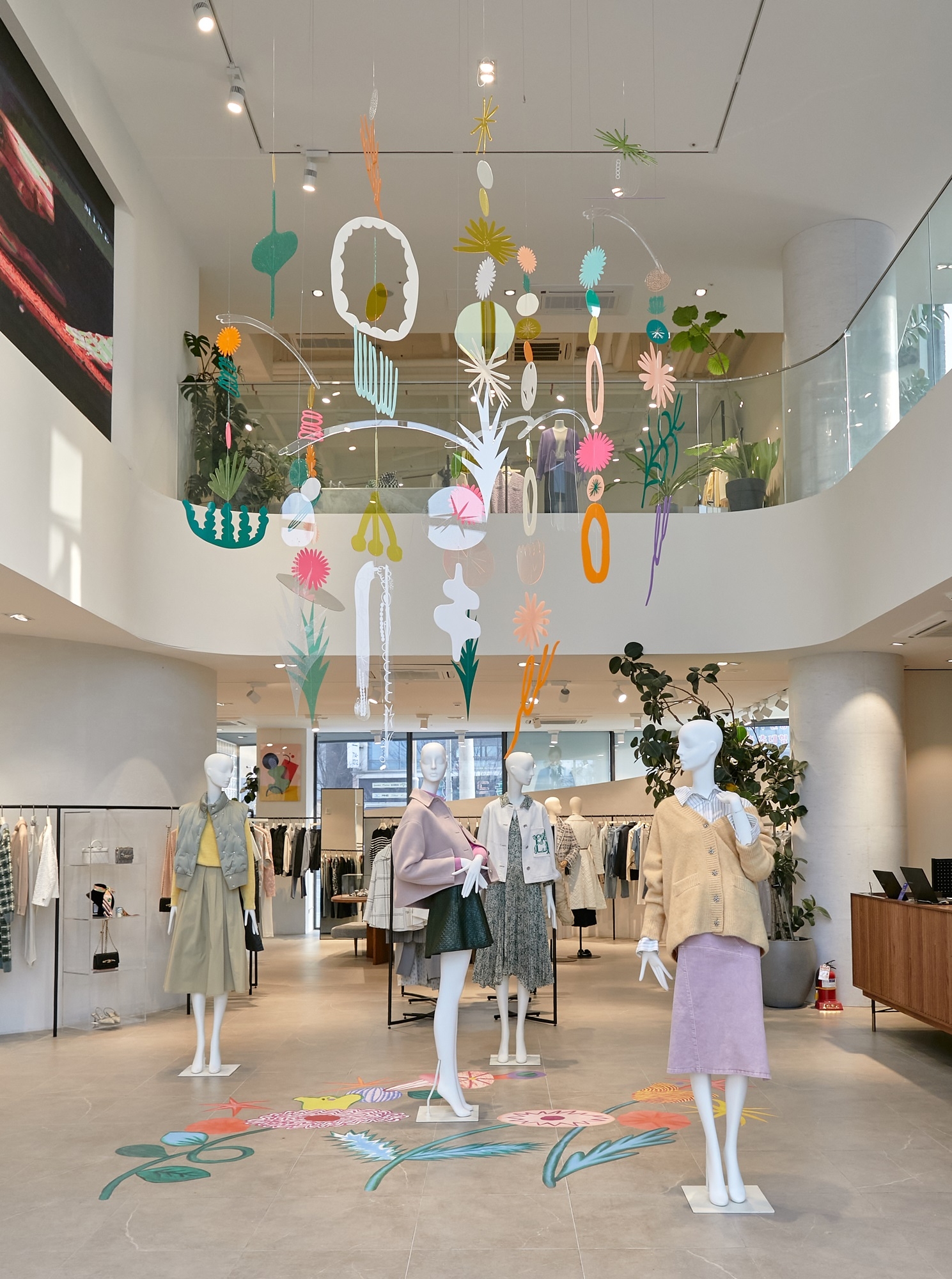 한섬, 더한섬하우스 매장서 모빌 전시 연다