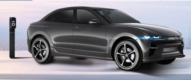 현대제철의 초고강도 냉연 강판을 적용한 전기차 콘셉트카.(사진=현대제철)