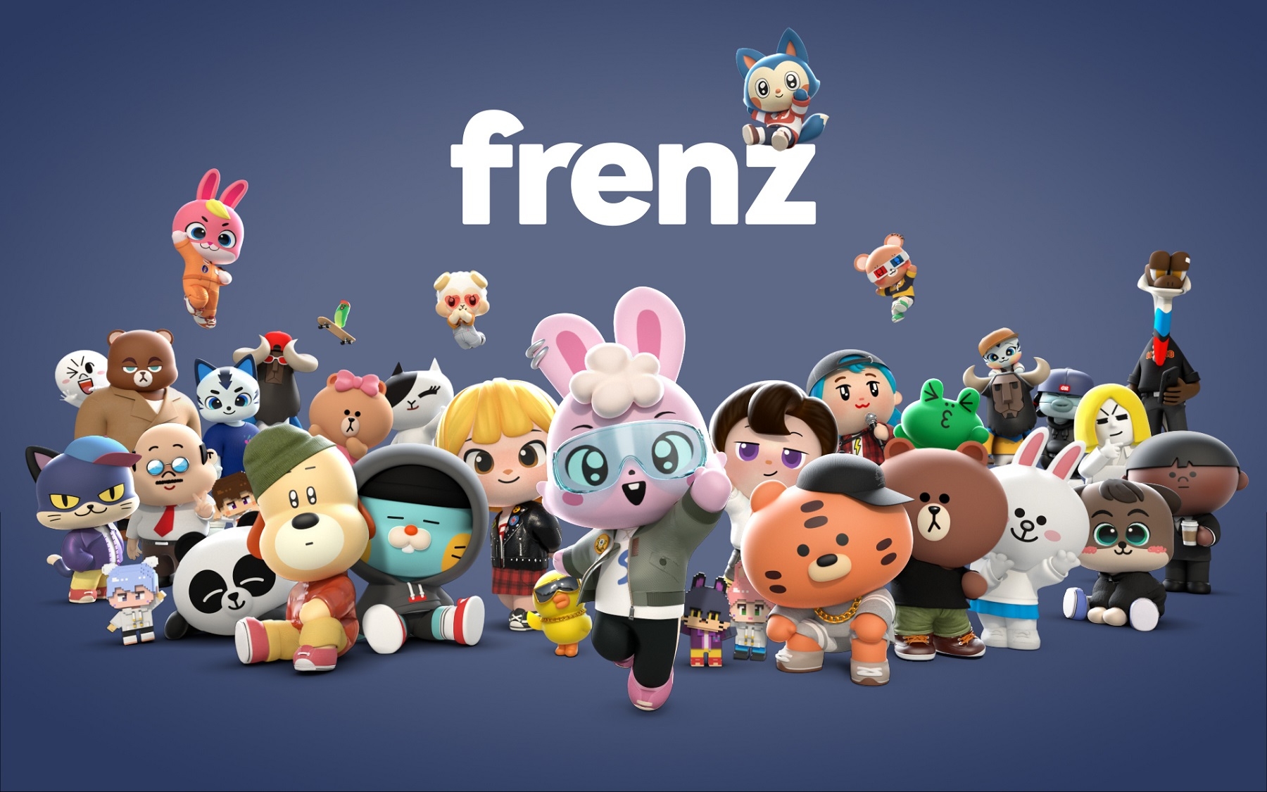 라인프렌즈, 신개념 디지털 IP 생성 플랫폼 ‘FRENZ(프렌즈)’ 선보인다