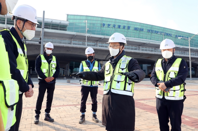 국가철도공단 김한영 이사장, 호남고속철도 2단계 건설현장 점검