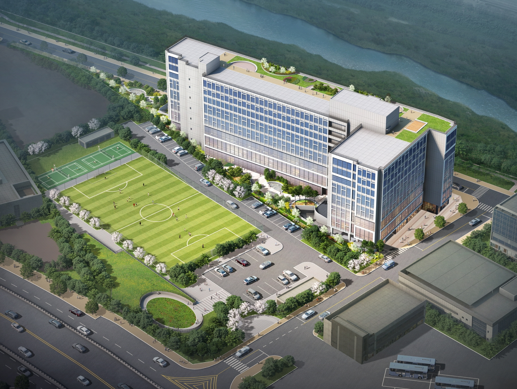 에이스 하이엔드 타워 지축역 조감도.