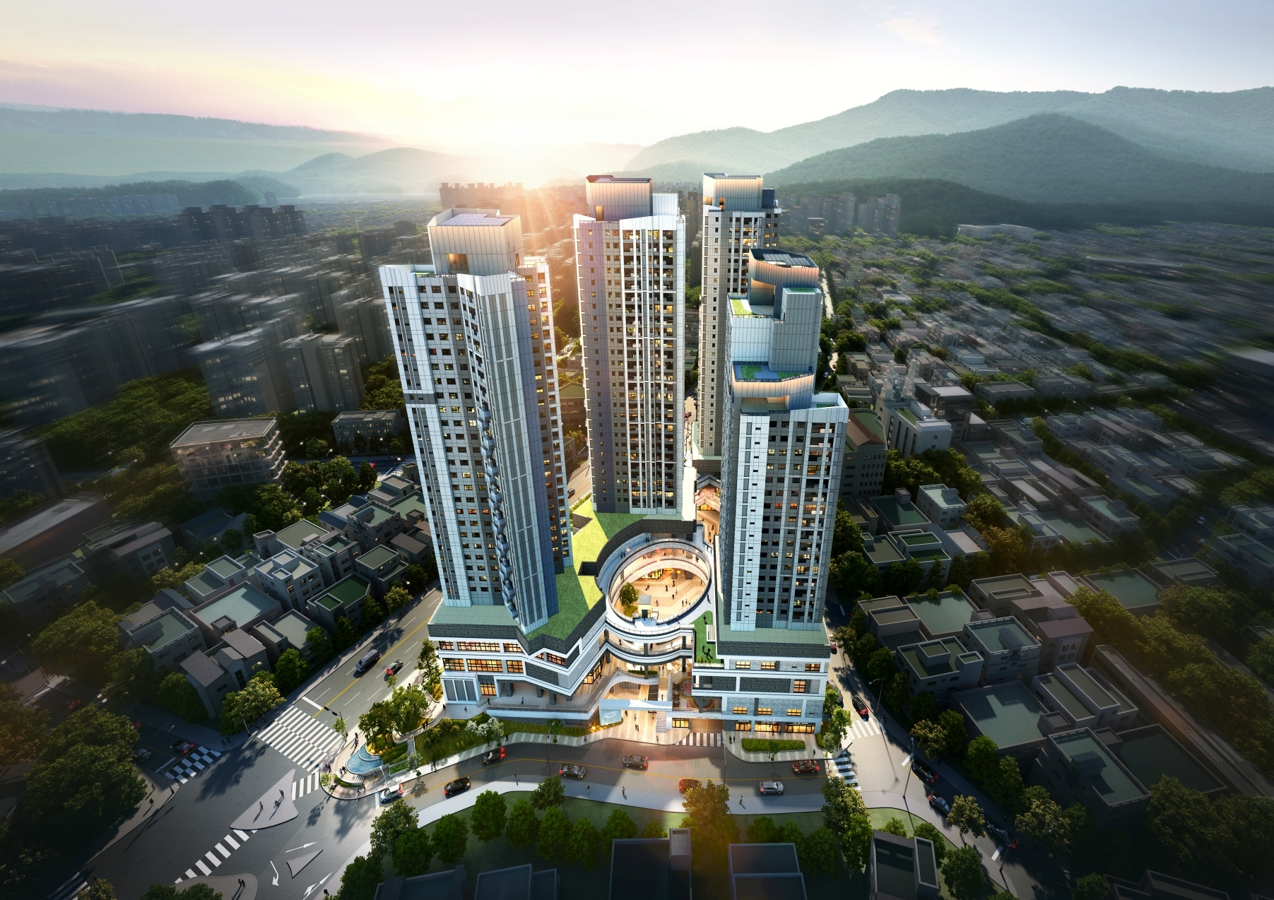 한화 포레나 미아 조감도.(사진=한화건설)