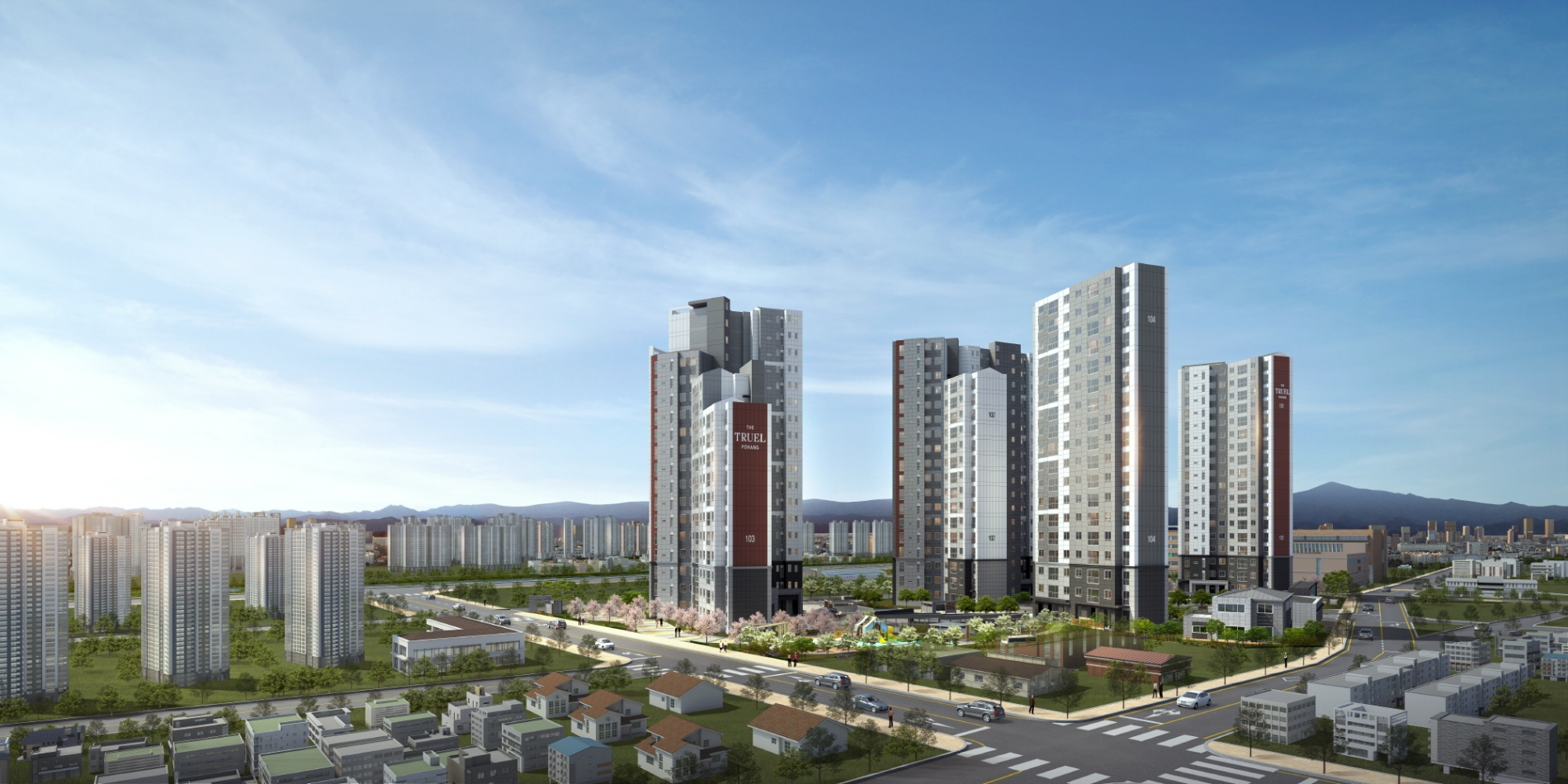 더 트루엘 포항 투시도.(사진=일성건설)