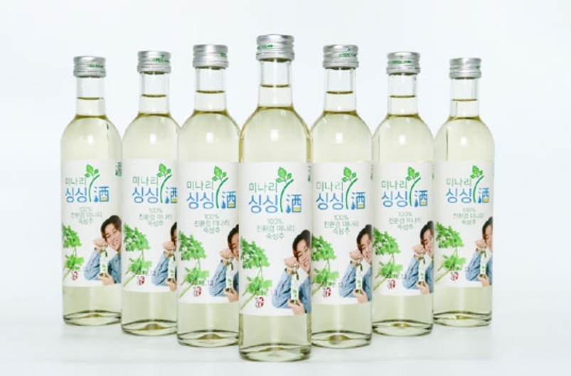 미나리싱싱주.(사진=인포벨)