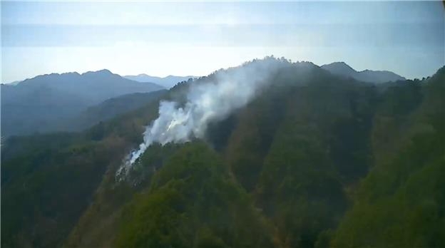 삼척산불 현장.(사진제공=산림청)