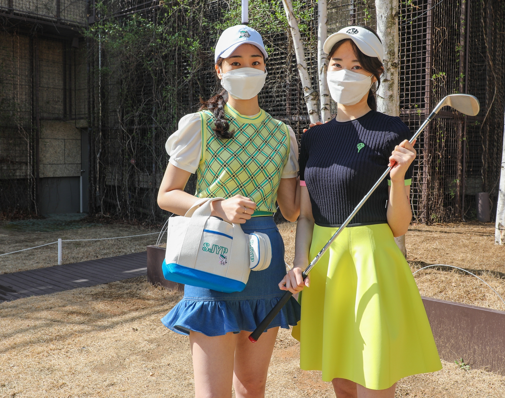 한섬 'SJYP', 영골퍼 겨냥한 캐주얼 골프라인 신제품 선보인다